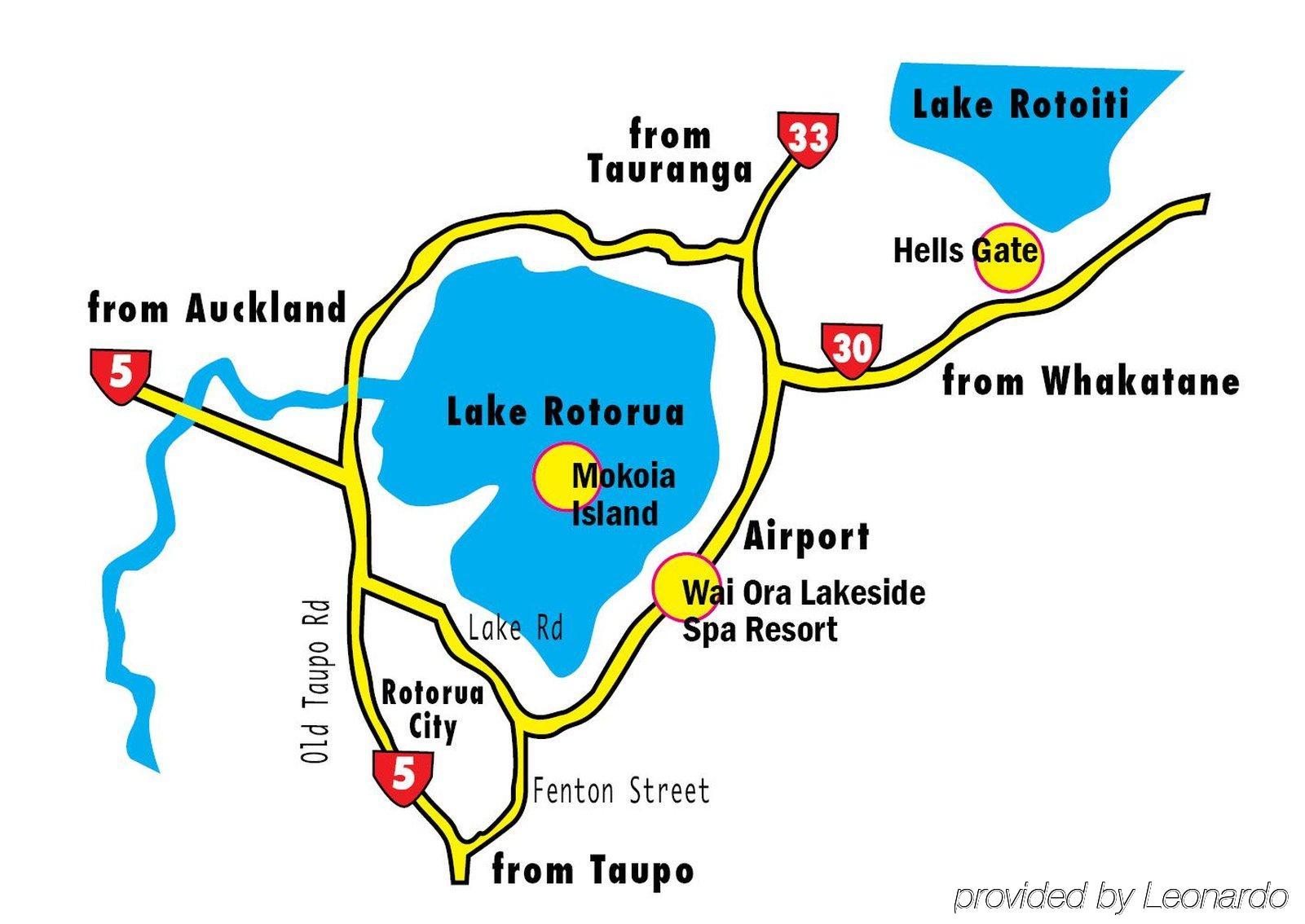 Wai Ora Lakeside Spa Resort Роторуа Екстер'єр фото